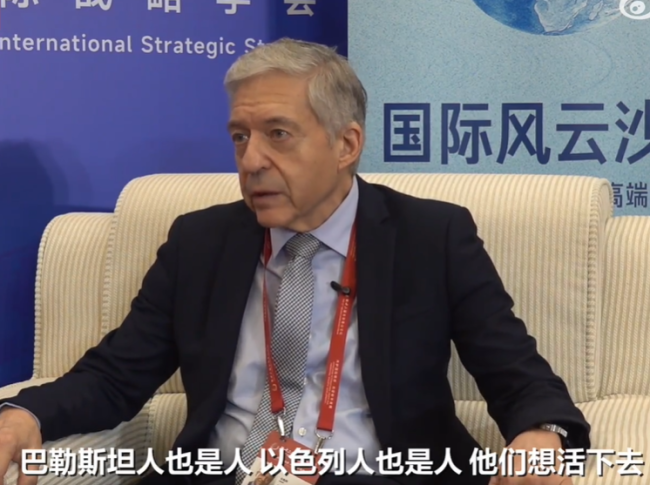 以前副外长称巴勒斯坦人也是人 支持巴勒斯坦权力机构返回加沙