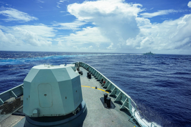 辗转多个海区！舰艇编队开展实战化训练