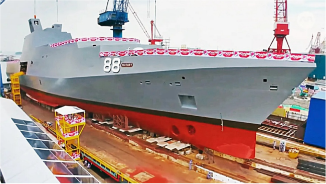 迄今最大、性能最强,新加坡首艘无人机母舰下水