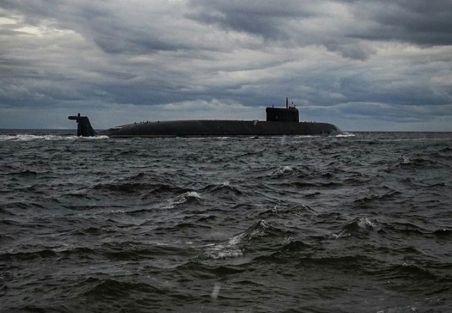 点击查看大图 俄新型特种核潜艇二号艇下水,可携带末日武器“波塞冬”