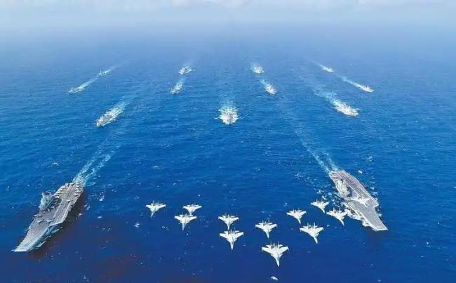 福建舰的水下防御体系构建