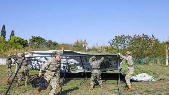 砥砺胜战之能 东部战区空军跨昼夜鏖战