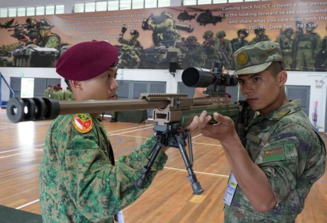 中新“合作-2025”陆军联合训练开始