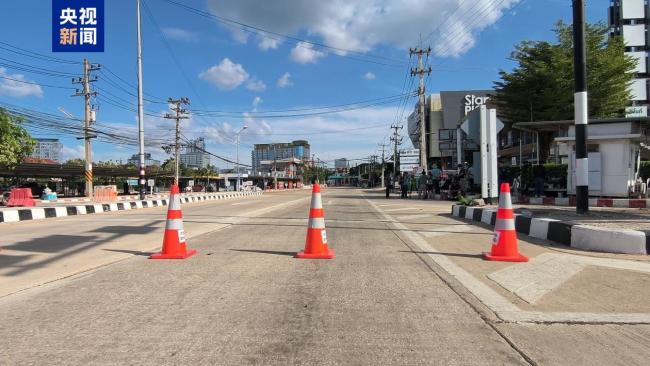 记者探访丨冲突持续 泰国边境小城贸易陷入停滞