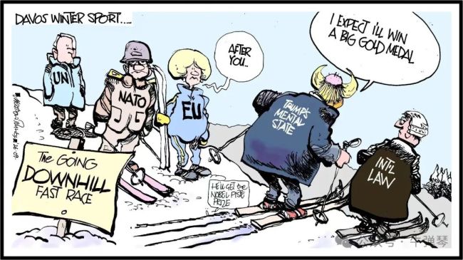 特朗普大闹达沃斯，全世界哭笑不得