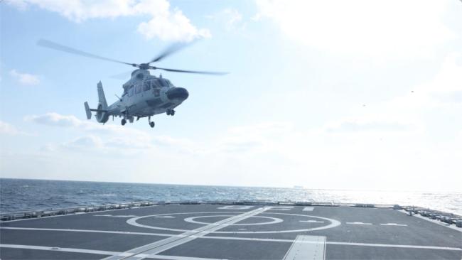 052D又一艘上新！甘孜舰奔赴黄海某海域综合训练