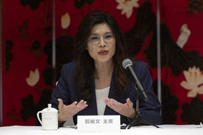 郑丽文：美国“不支持”台独不够 红线必须明确