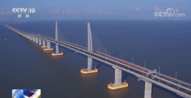 港珠澳大桥助力粤港澳大湾区高质量发展