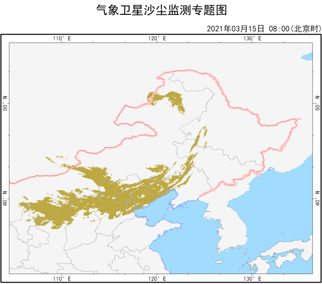 今年四次沙尘走的路线不一样！卫星云图看沙尘如何影响北京