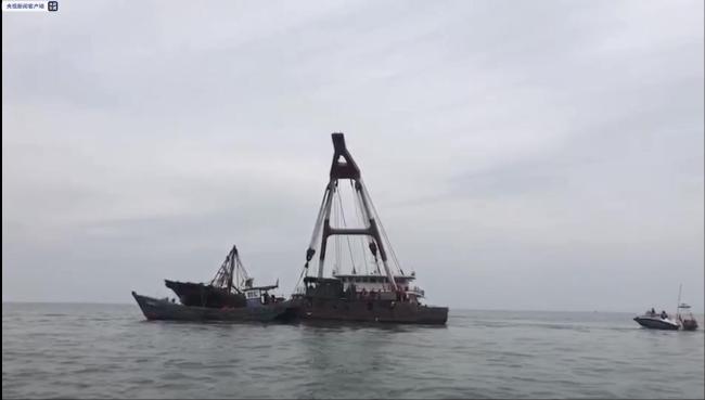辽宁丹东渔船翻扣事故：已确认两名失踪人员遇难