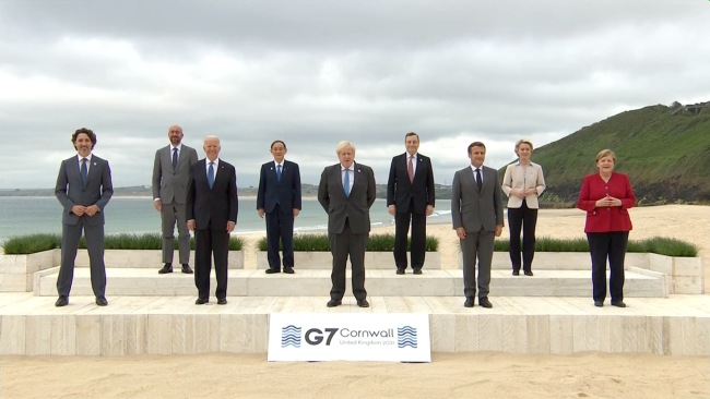 G7峰会第二天 美提出＂重返更好世界倡议＂抗衡中国