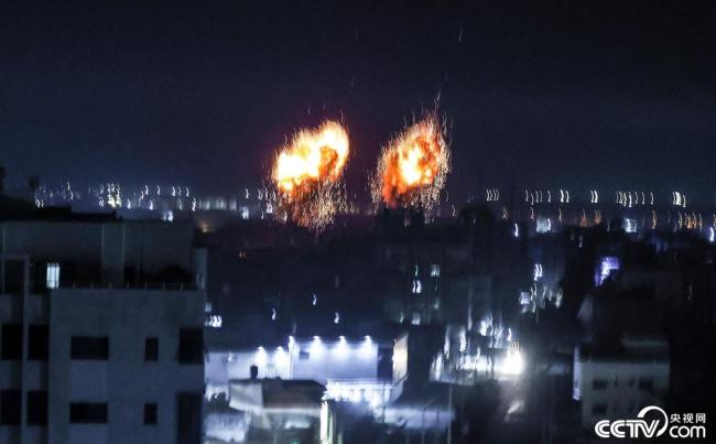 停火后以军首次空袭加沙