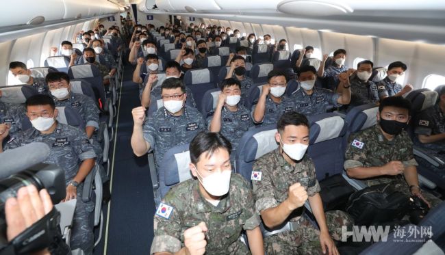 韩国驻亚丁湾护航部队回国 新冠感染率升至88%