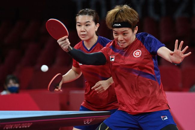 中国香港队再添奖牌！乒乓球女子团体摘铜