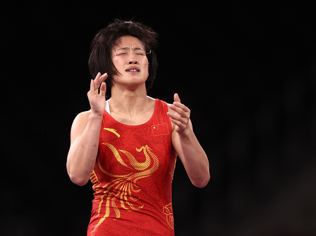 再摘银牌！孙亚楠获摔跤女子自由式50公斤级亚军