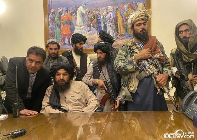 塔利班已控制阿富汗总统府