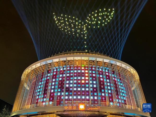 中国馆“点亮”迪拜世博会