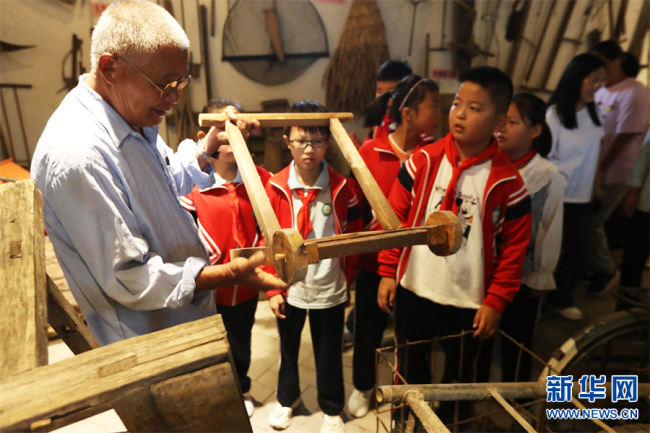 “忆苦思甜”博物馆里感受中国传统农耕文化