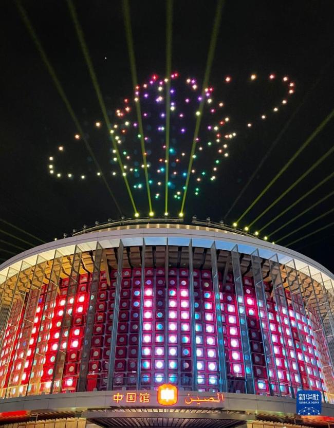 中国馆“点亮”迪拜世博会