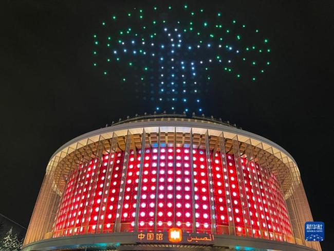 中国馆“点亮”迪拜世博会