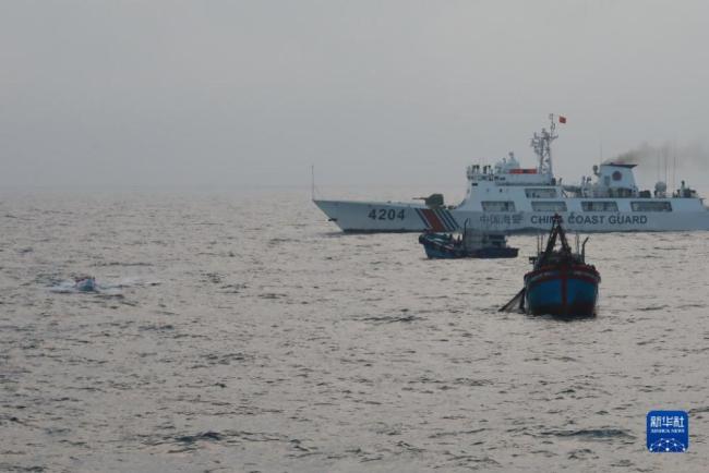 中越海警开展2021年第二次北部湾海域联合巡航