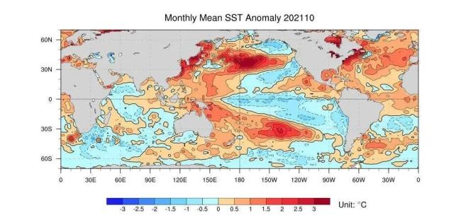 国家气候中心：赤道中东太平洋已进入拉尼娜状态