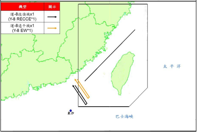 12月第一天，解放军2架次军机进入台“西南空域”