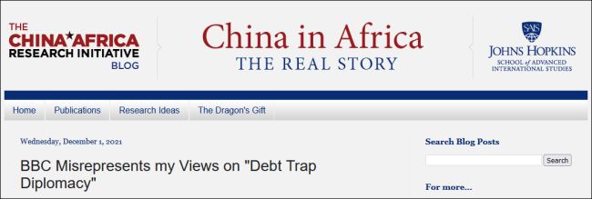 她驳斥“中国债务陷阱”遭恶意剪辑，BBC这般道歉