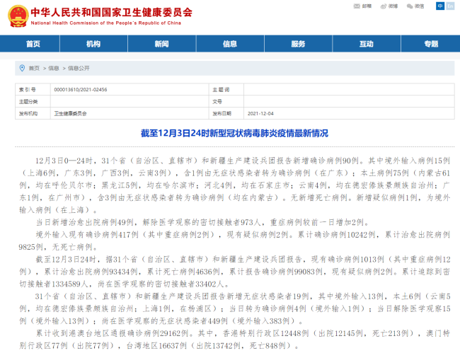 计划软件预测公式_31省区市新增本土病例75例 内蒙古61例黑龙江5例