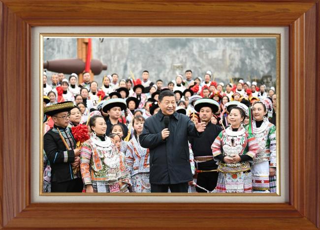 相框里的故事——聆听新年贺词，品读习近平主席书架照片的意涵