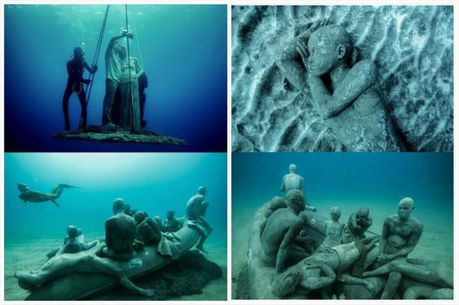 酷炫观展的水下博物馆