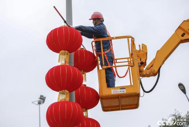 挂灯笼 迎新年