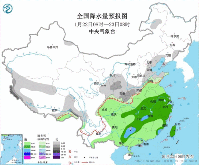 大=͟͟͞͞雪=͟͟͞͞！明天北方降雪将再度增强