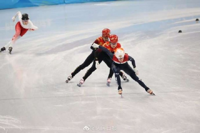 中国队晋级短道速滑女子3000米接力决赛