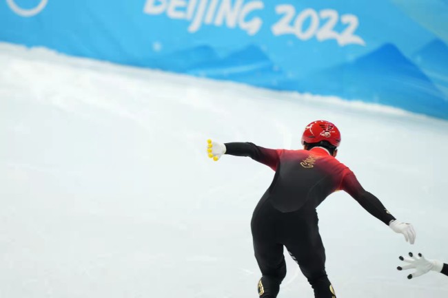 短道速滑男子5000米接力，中国队无缘奖牌