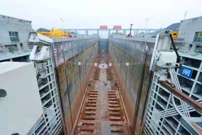 工期30天，三峡南线船闸停航检修