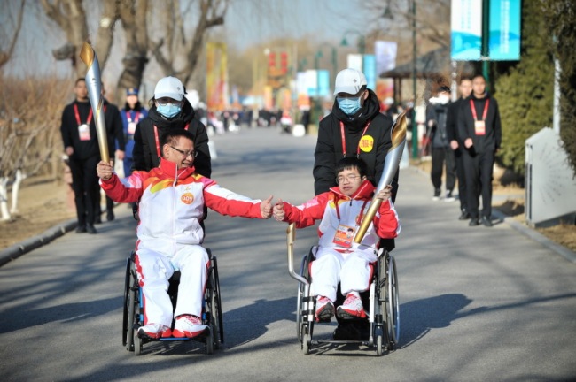 北京冬残奥会火种采集仪式举行