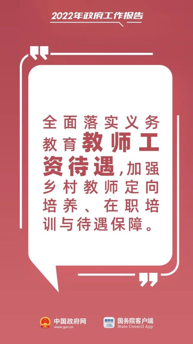 与你有关！政府工作报告里的民生好消息！​​​​