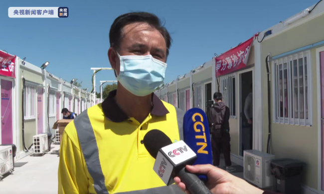 香港新田方舱医院验收交付 将为香港抗击疫情提供重要保障