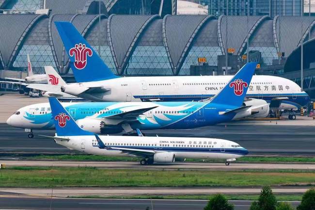 新航季南航成都飞北京、广州航班每天加密至10班