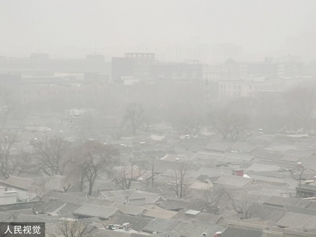 北京空气质量已达中度污染
