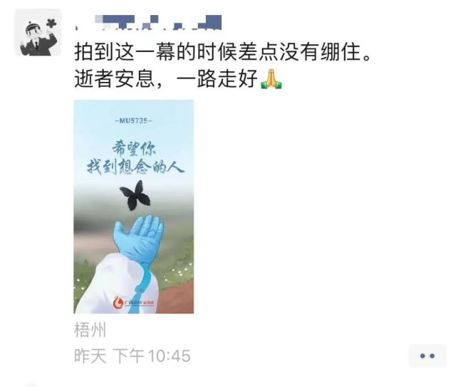 “坠机现场飘落黑蝴蝶”拍摄者发声：想起了那个蝴蝶结女孩