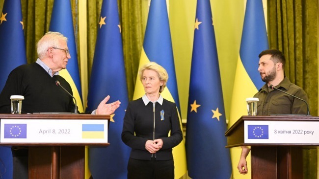 乌克兰抱怨欧盟：武器给得不对 给得太慢