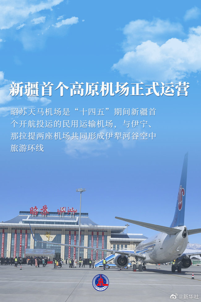 新疆首个高原机场正式运营