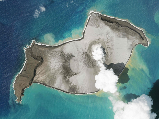 湯加火山噴發獲確認為地球大氣層內發生的“最大爆炸”