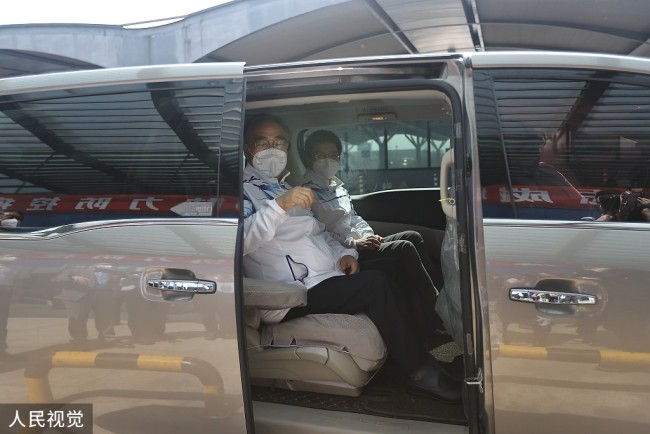 2022年5月20日，全国新冠肺炎疫情医疗救治专家组中医组组长、中国工程院院士张伯礼团队返回天津。