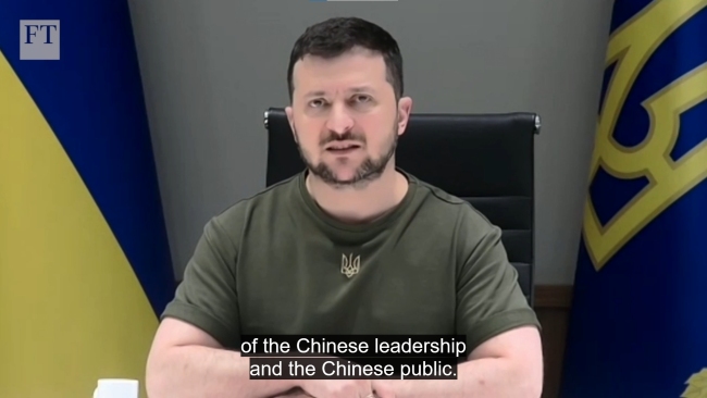 泽连斯基:中国对乌克兰很重要，非常希望中国支持乌克兰