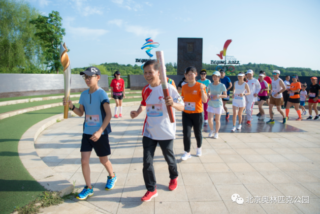 7.13北京“双奥”火炬传递跑：向奥林匹克精神致敬！