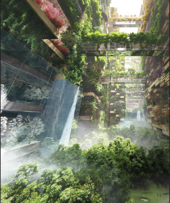 沙特阿拉伯想建一座长近120公里的大楼