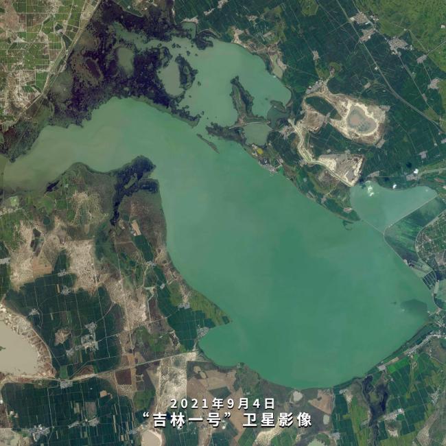 新华全媒+丨去查干湖！跟卫星一起看生态美景